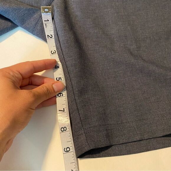 Pebble Beach Dry-Luxe Performance Men's Shorts Gray Golf-36 - Picture 4 of 5